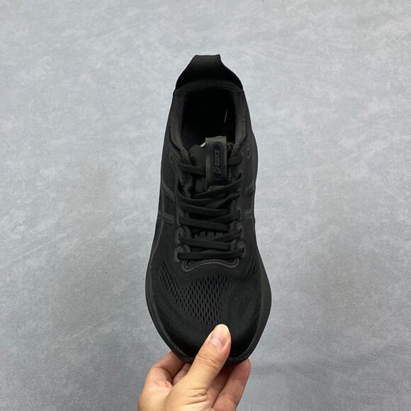 Asics Black Platform Running Shoes - Picture 6 of 9